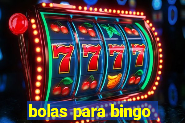 bolas para bingo