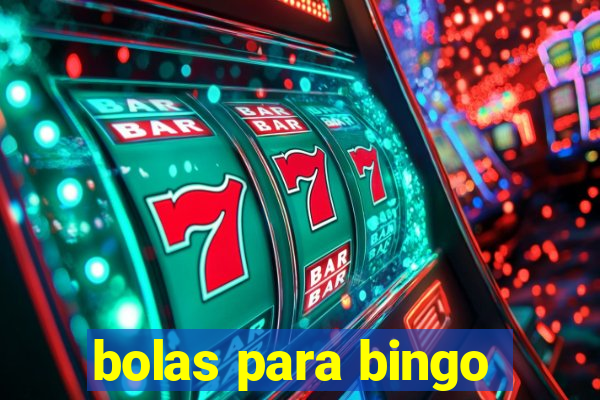 bolas para bingo