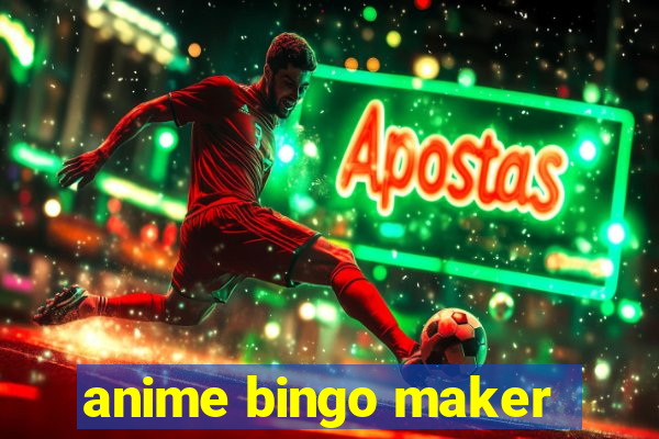 anime bingo maker