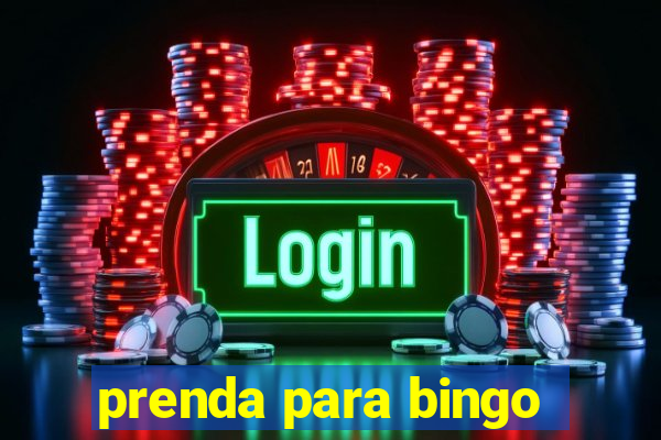 prenda para bingo