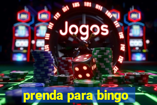 prenda para bingo