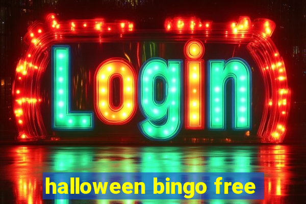 halloween bingo free