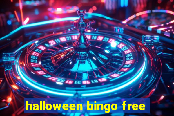 halloween bingo free