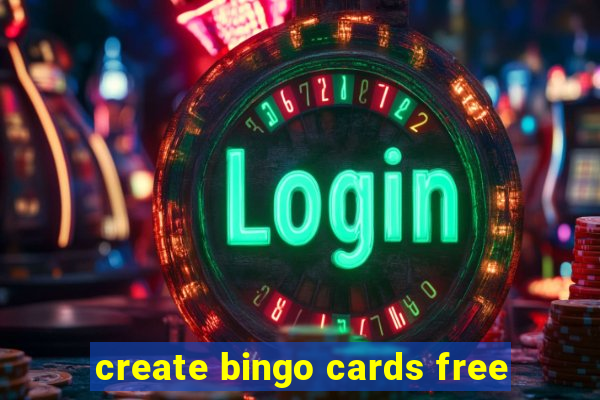 create bingo cards free