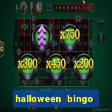 halloween bingo card generator