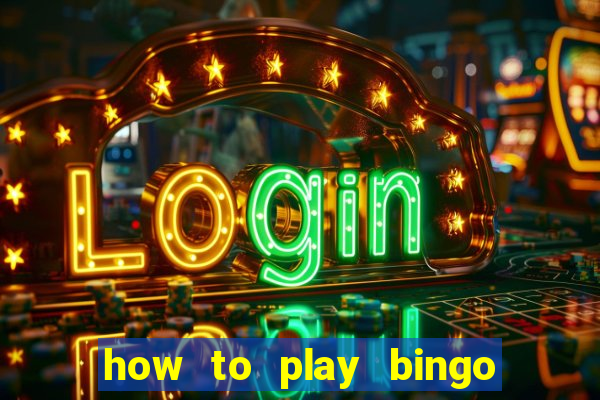 how to play bingo bonus scratch card