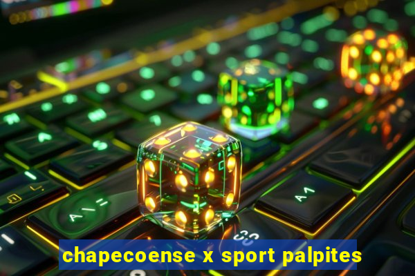 chapecoense x sport palpites