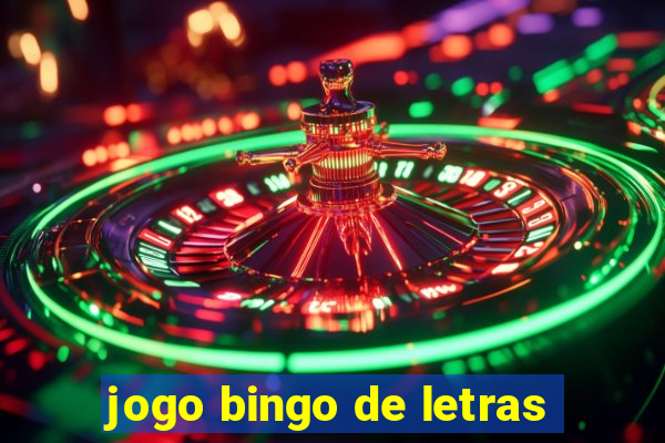 jogo bingo de letras