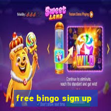 free bingo sign up