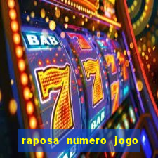 raposa numero jogo do bicho