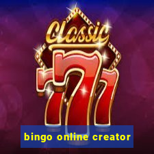 bingo online creator