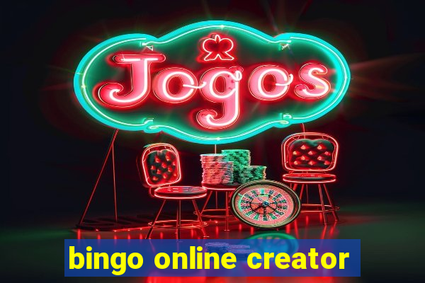 bingo online creator