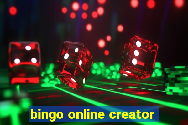 bingo online creator