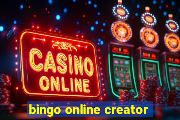 bingo online creator