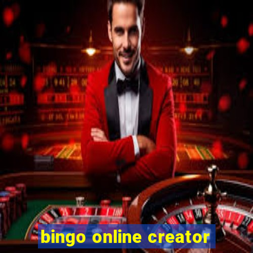 bingo online creator