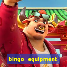 bingo equipment rental near me