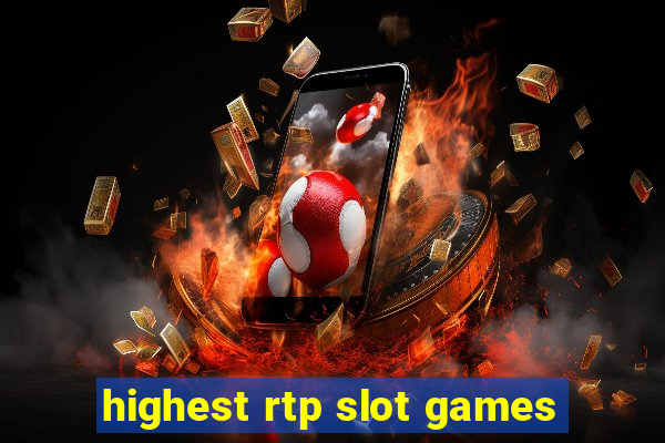 highest rtp slot games