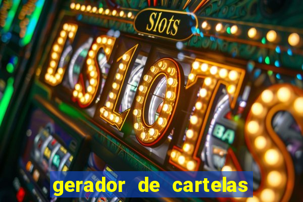 gerador de cartelas de bingo 1 a 99