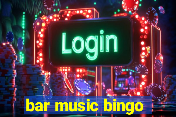 bar music bingo