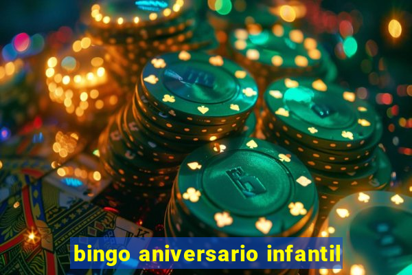 bingo aniversario infantil