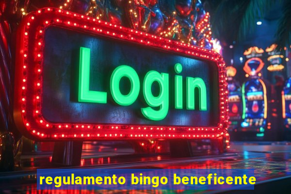 regulamento bingo beneficente