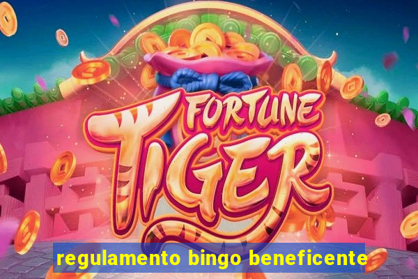 regulamento bingo beneficente