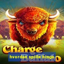 hvordan spille bingo