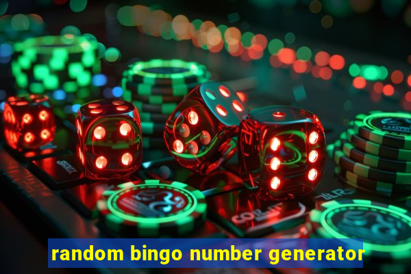 random bingo number generator