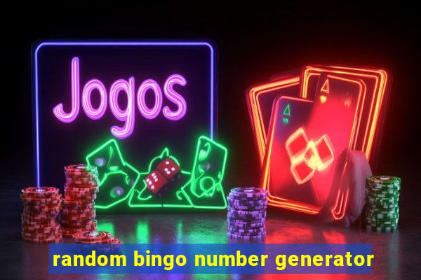 random bingo number generator