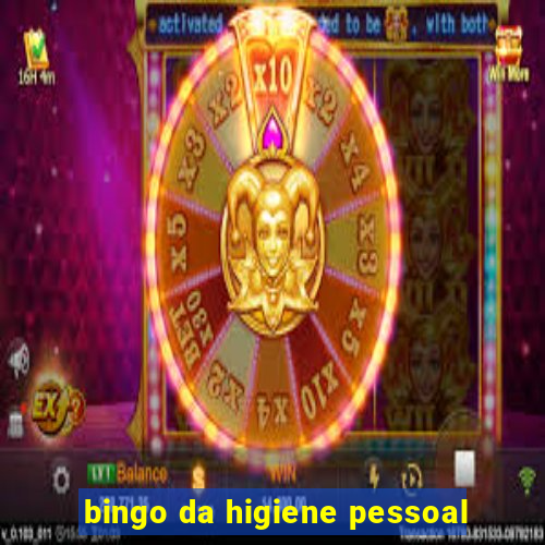 bingo da higiene pessoal