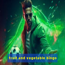 fruit and vegetable bingo