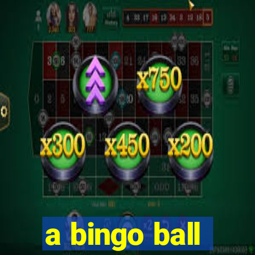 a bingo ball