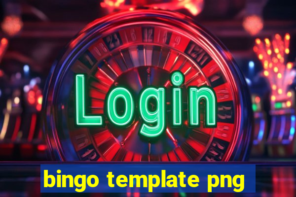 bingo template png