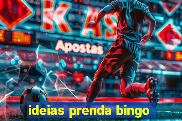 ideias prenda bingo