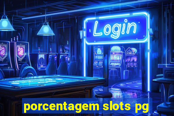 porcentagem slots pg