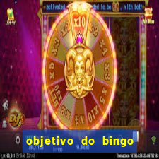 objetivo do bingo de letras