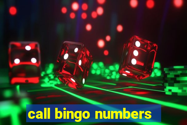 call bingo numbers