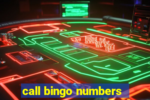 call bingo numbers