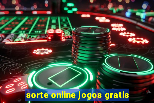 sorte online jogos gratis