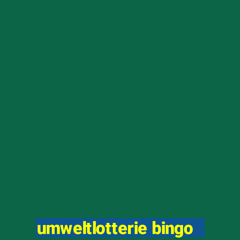 umweltlotterie bingo