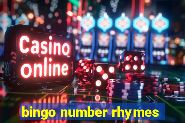 bingo number rhymes