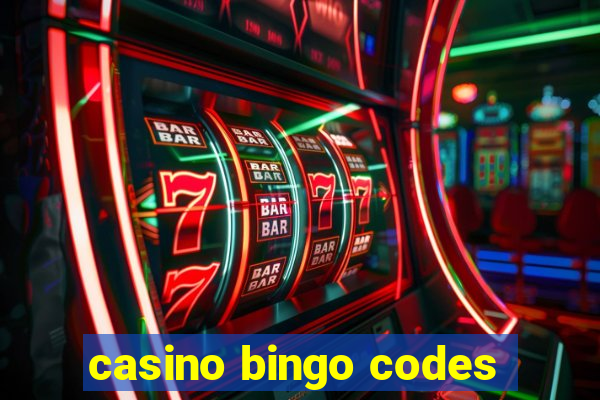 casino bingo codes