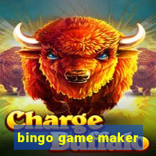 bingo game maker