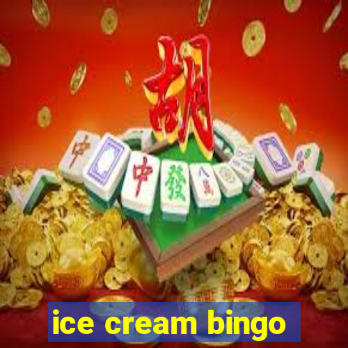 ice cream bingo