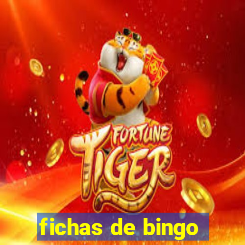 fichas de bingo