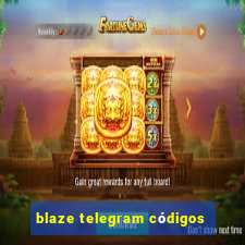 blaze telegram códigos