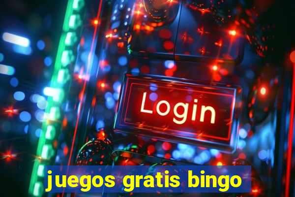 juegos gratis bingo