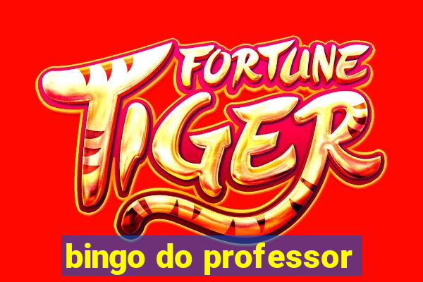 bingo do professor