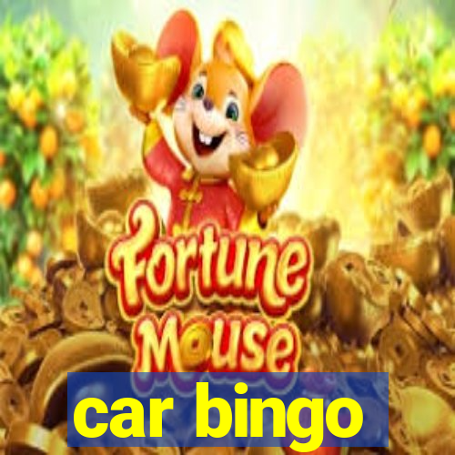 car bingo