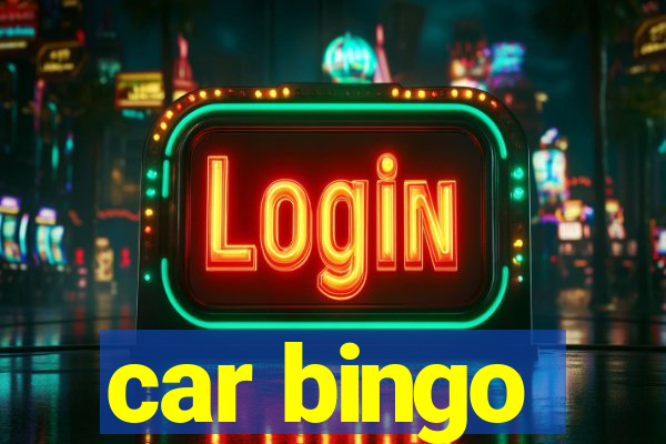 car bingo